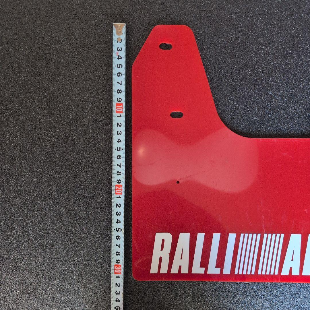 N*i様 絶版　ラリーアート　マッドフラップ　1台分4枚セット　未使用品！