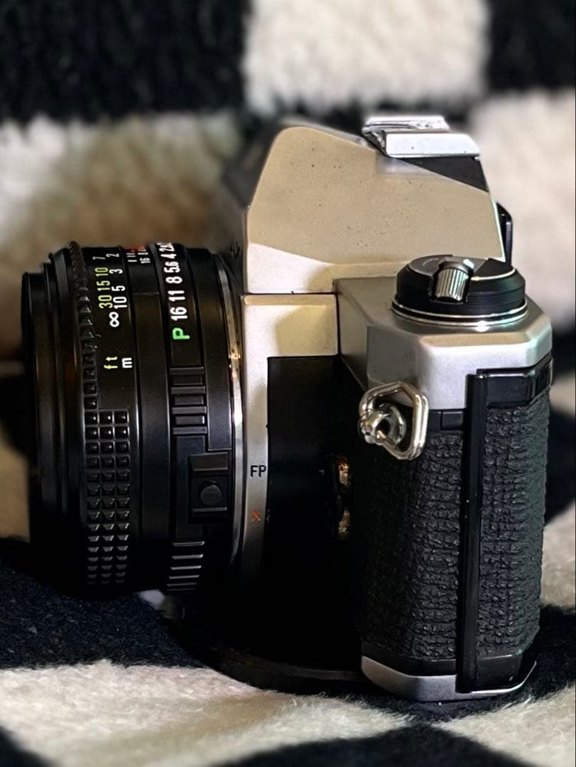 PENTAX MX シルバー レンズRIKENON P 50mm f2 オマケ付