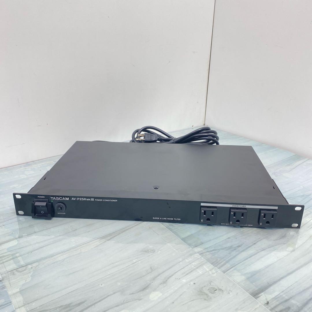 美品　TASCAM AV-P25RMKIII パワーディストリビューター