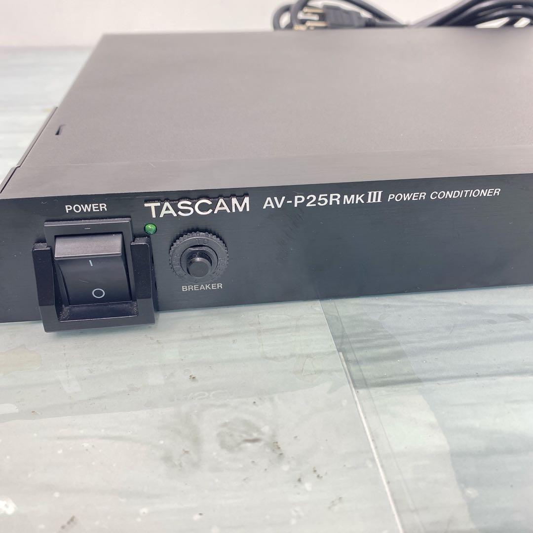 美品　TASCAM AV-P25RMKIII パワーディストリビューター