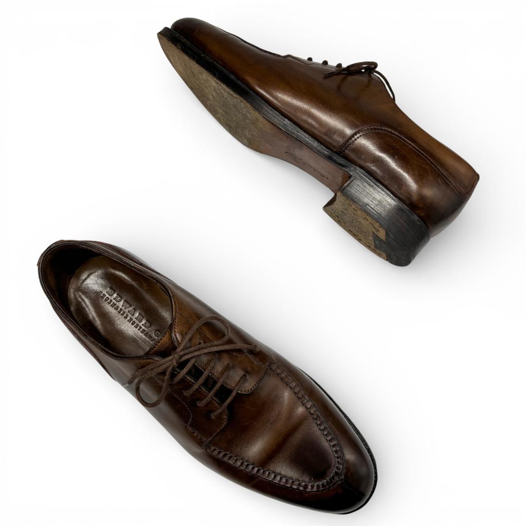 希少サイズ エドワードグリーン Dover UK5E 24cm 32ラスト 濃茶