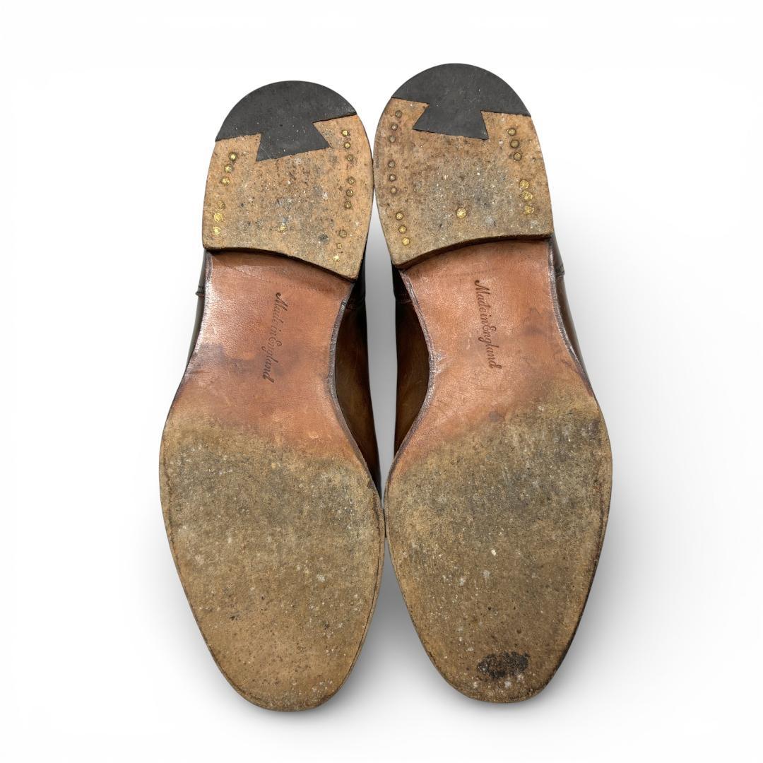 希少サイズ エドワードグリーン Dover UK5E 24cm 32ラスト 濃茶