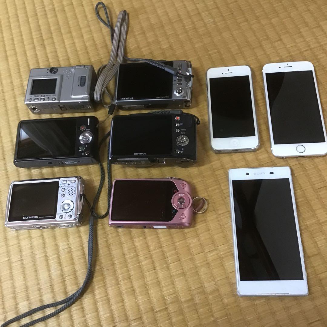 d*2様 デジタルカメラとスマートフォンセット　まとめ売り　ジャンク