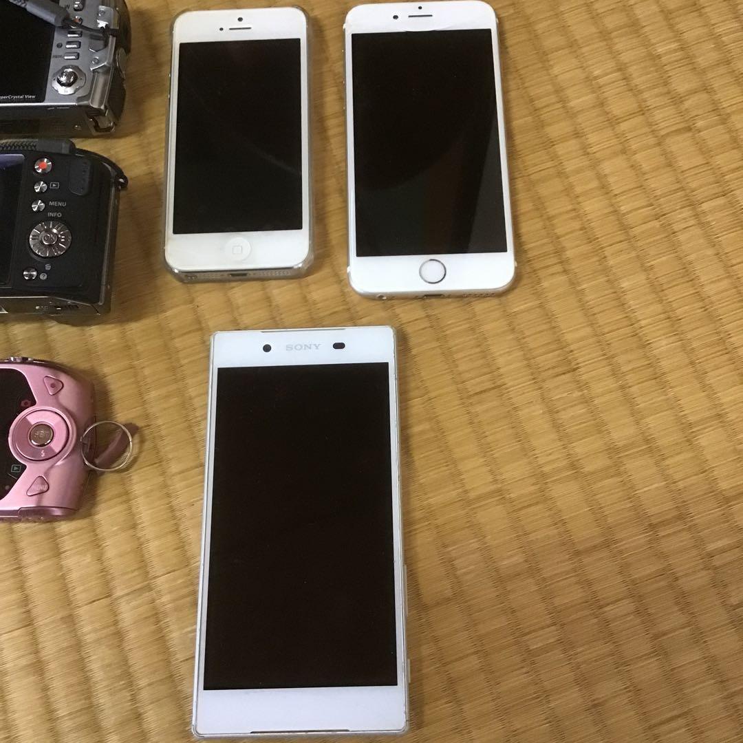 d*2様 デジタルカメラとスマートフォンセット　まとめ売り　ジャンク