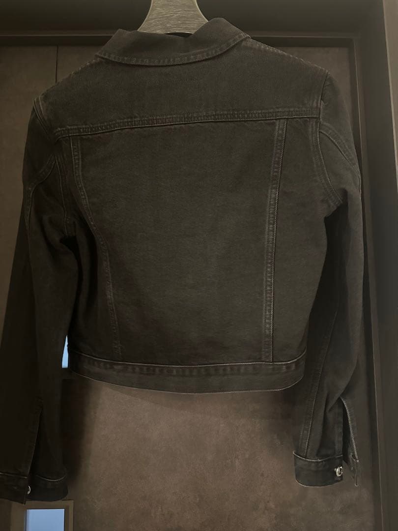 新品タグ付   Jeans ブラック デニムジャケット