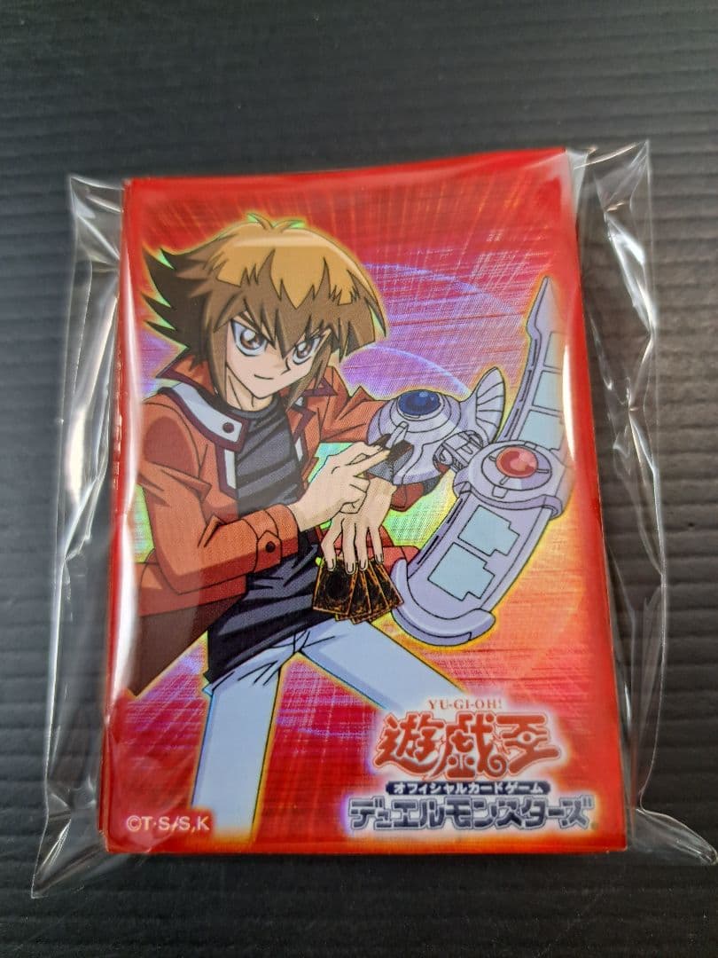 遊戯王　スリーブ　GX 十代　赤　絶版　プロテクター　43枚　希少