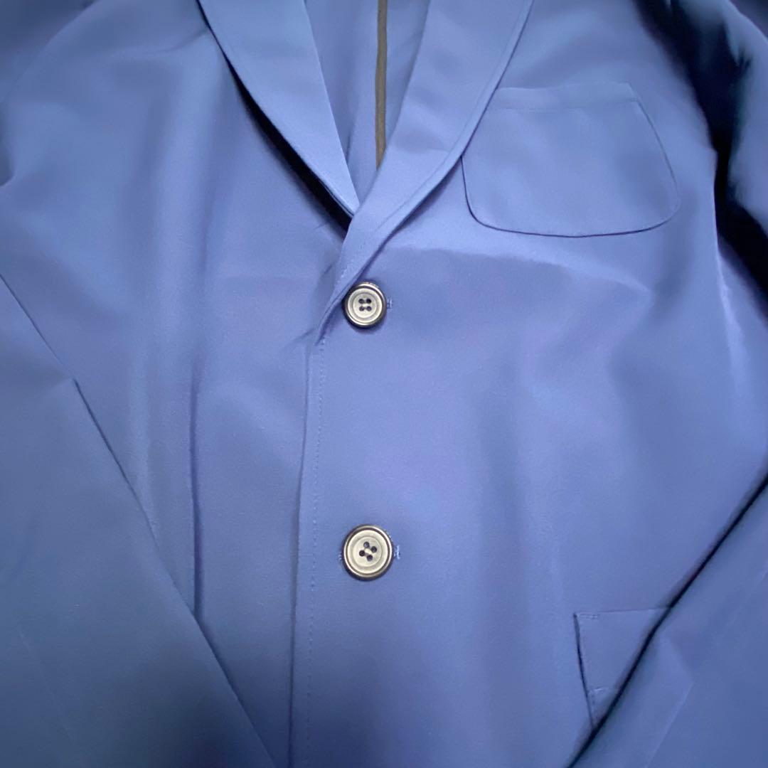 ニューバランス　テーラードジャケット　ネイビー　ストレッチ　アンコン　2XL