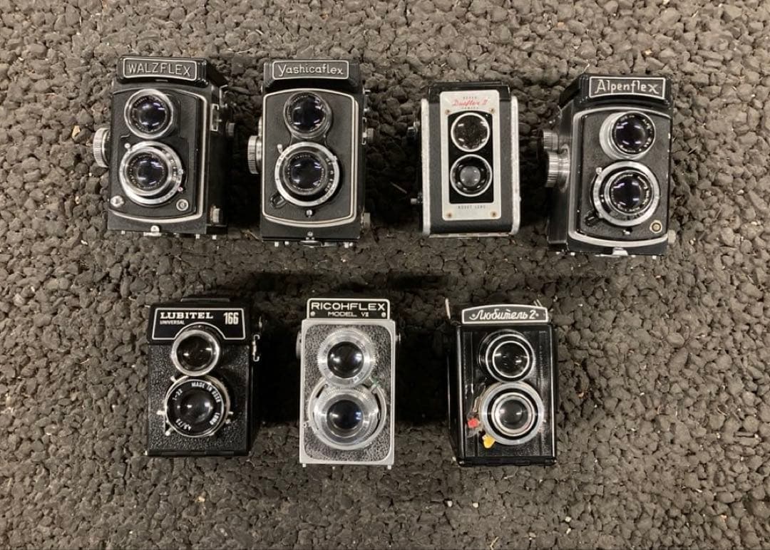 7台 二眼レフカメラまとめ