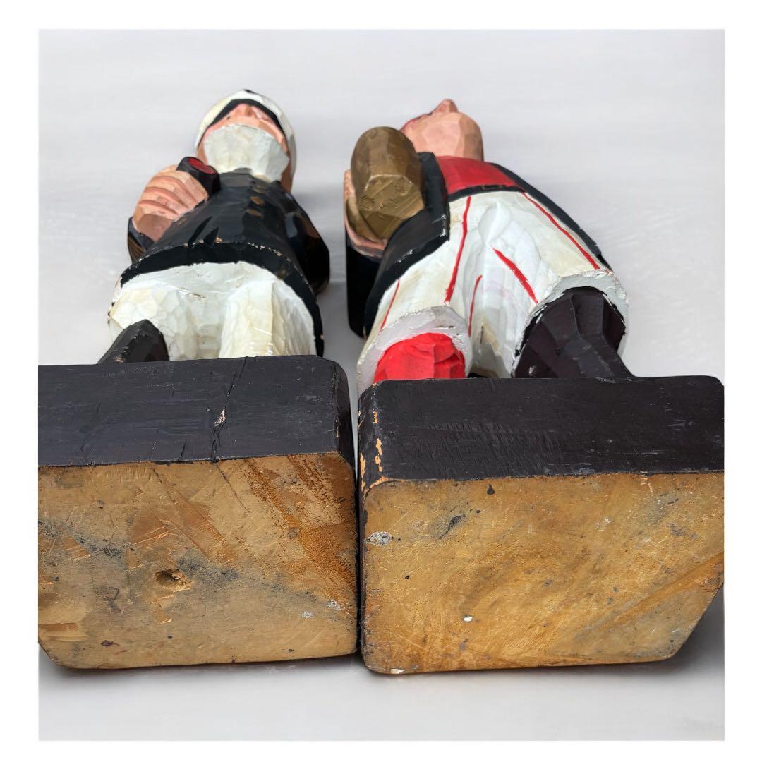 マドロス　人形　木彫り　船長　海賊　セット　ヴィンテージ　置物