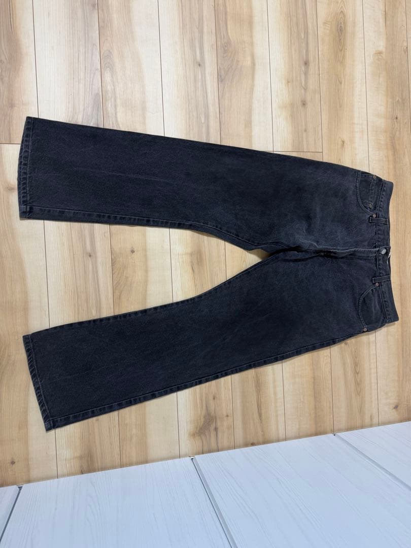 Levi's 517 ブラックデニム W34 L30 mexico製