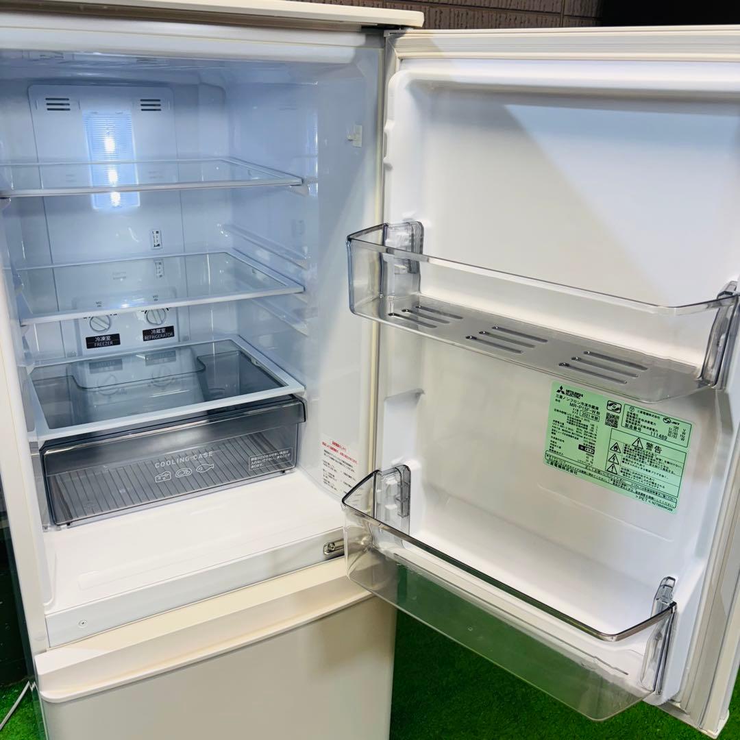 21年製 146L 冷蔵庫 一人暮らし おしゃれ 三菱電機【地域限定配送無料】