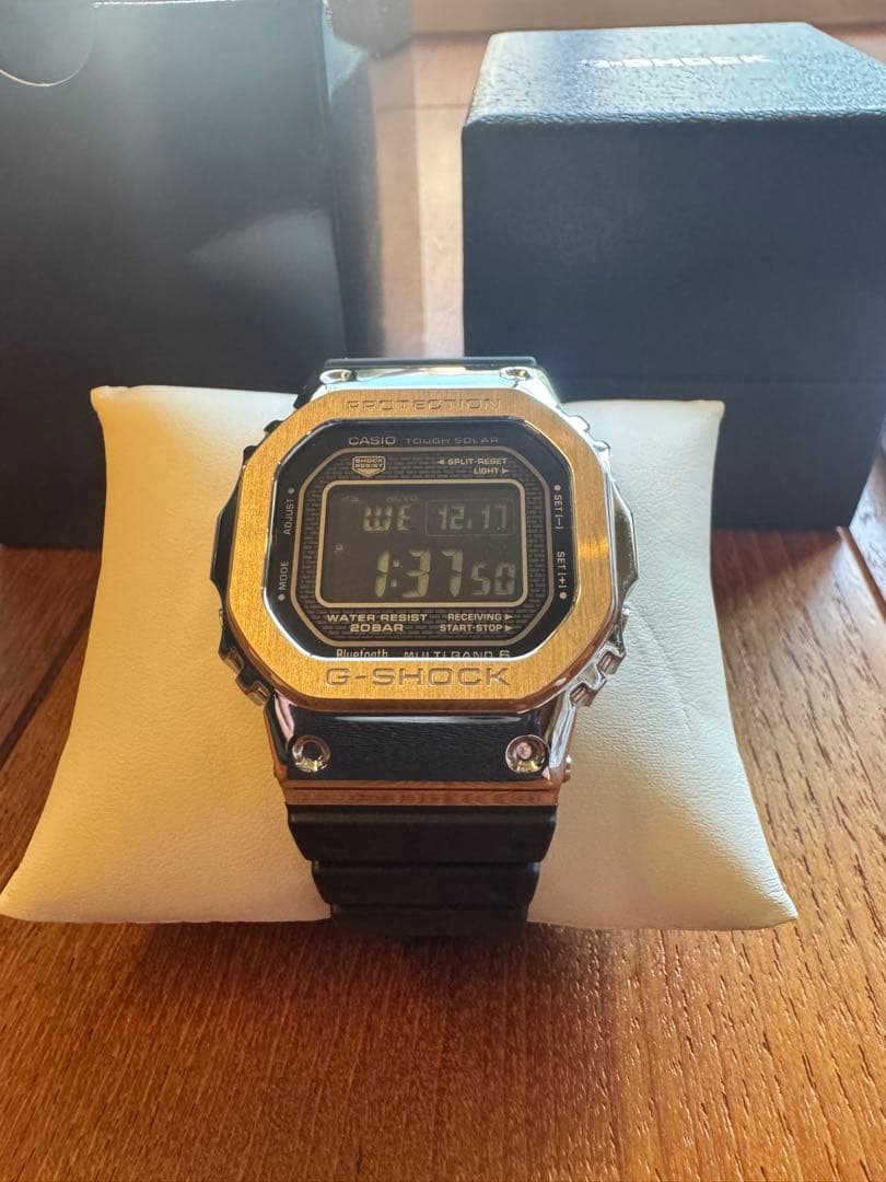 【カシオ】G-SHOCKフルメタルケース GMW-B5000-1JF
