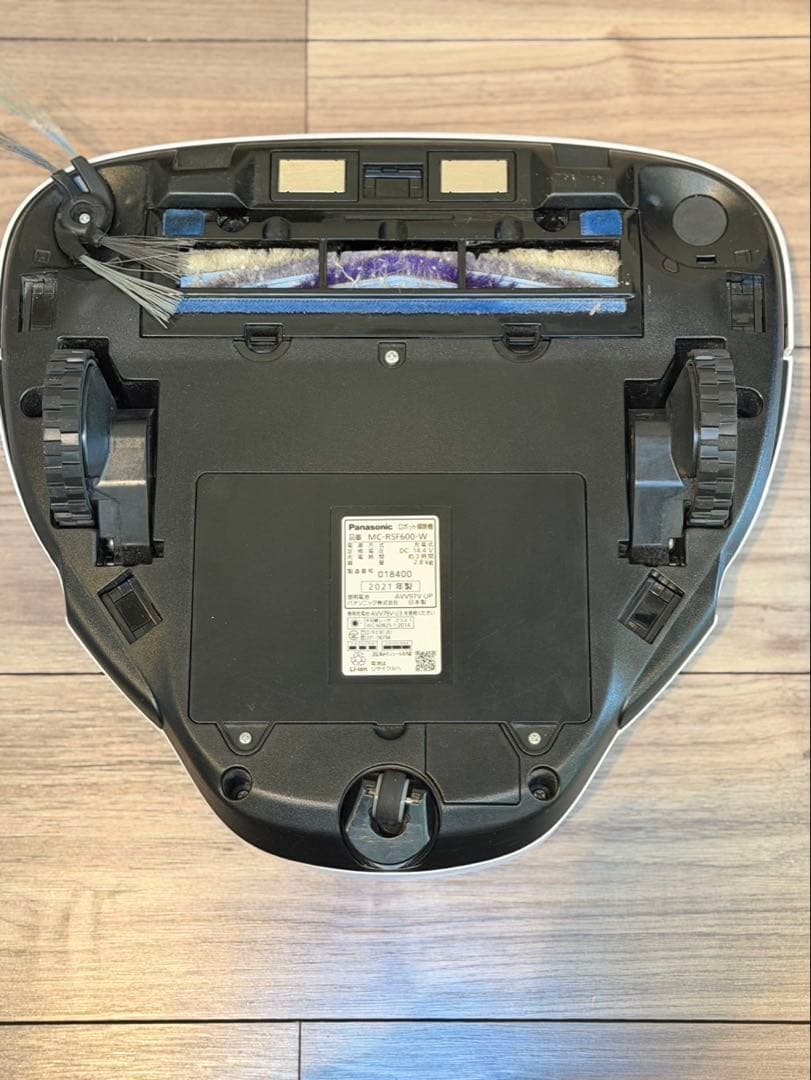 動作確認済み パナソニック ルーロMC-RSF600-W RULOロボット掃除機