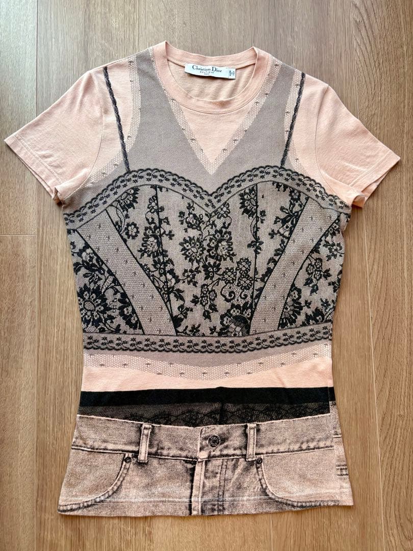 Christian Dior トランプルイユ Tシャツ 06 ガリアーノ期