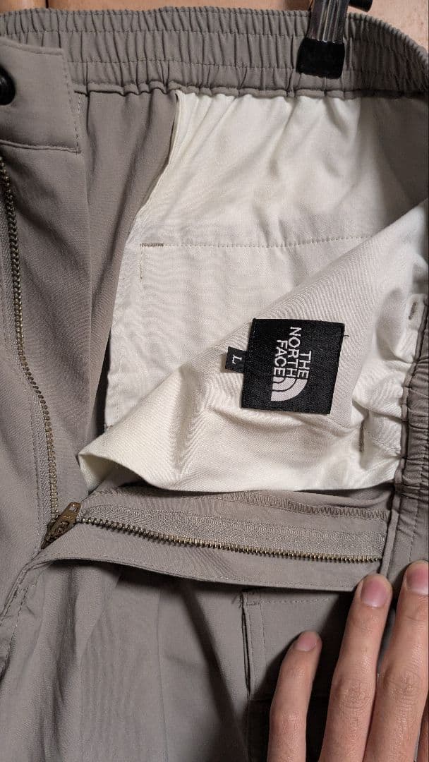 THE NORTH FACE ZIP-OFF CARGO PANT ベージュ