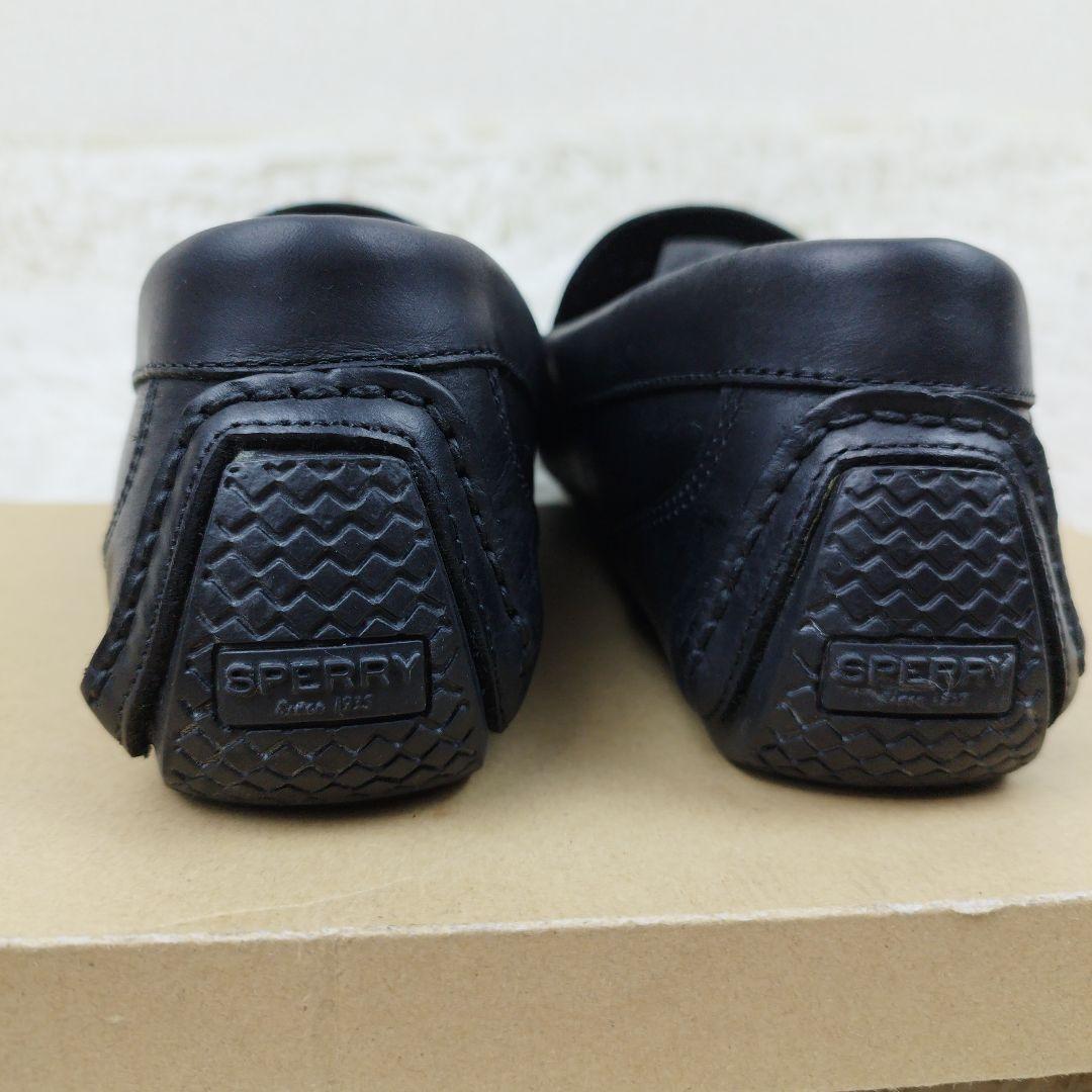 ✨未使用級極美品✨ スペリートップサイダー ドライビングシューズ レザー 黒