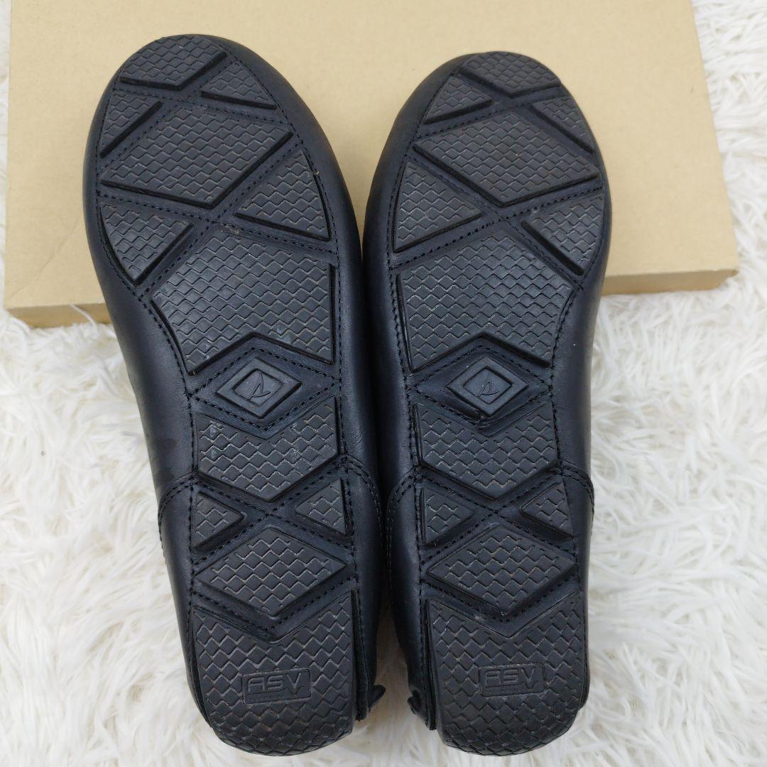 ✨未使用級極美品✨ スペリートップサイダー ドライビングシューズ レザー 黒