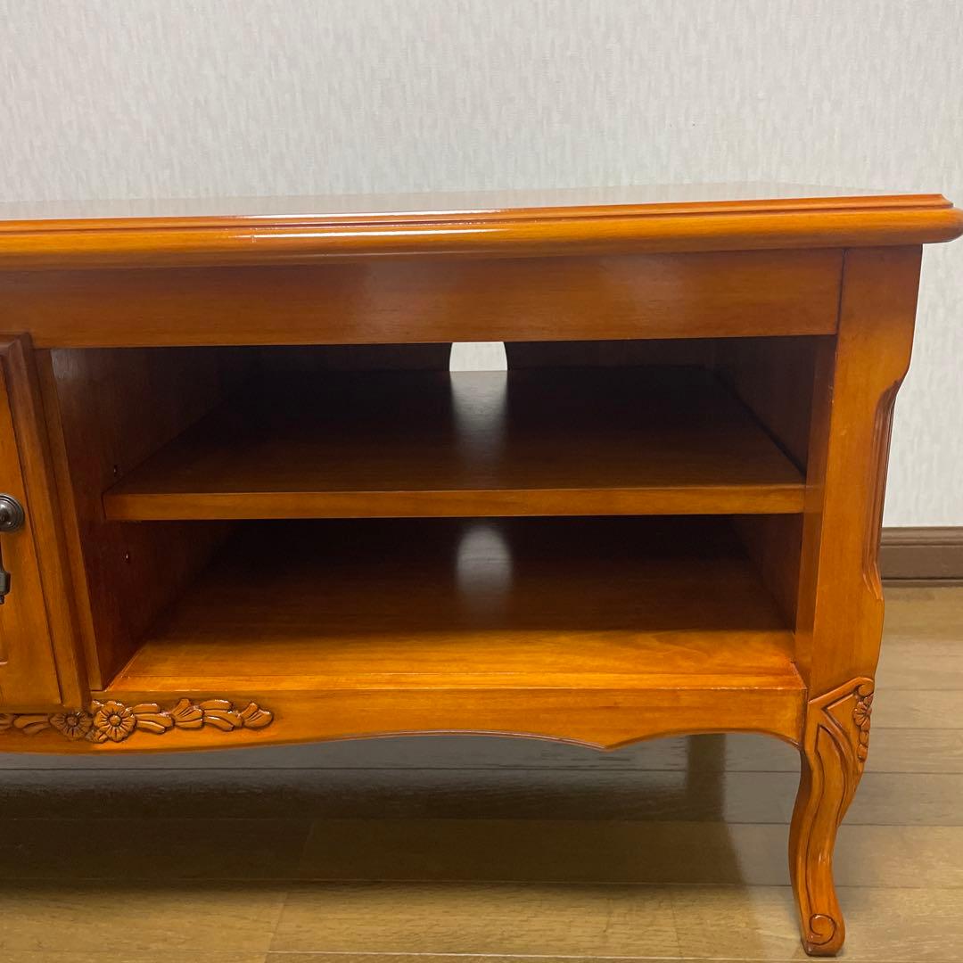 フィオーレ 木製家具 猫足クラシック家具 TVボート TV台 ローボード