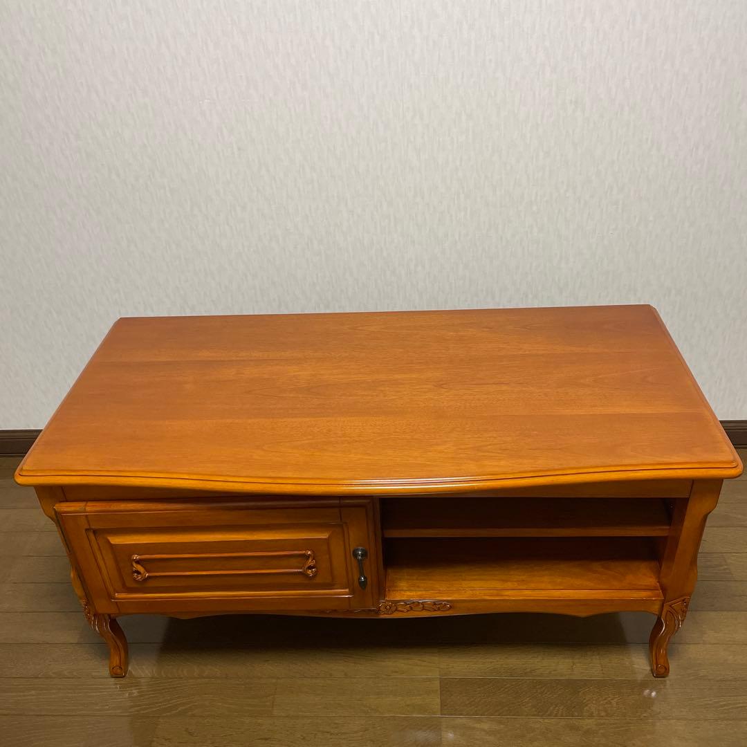 フィオーレ 木製家具 猫足クラシック家具 TVボート TV台 ローボード
