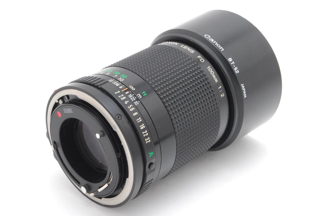 レンズ(単焦点) Canon new FD 100mm F2 Lens #6022