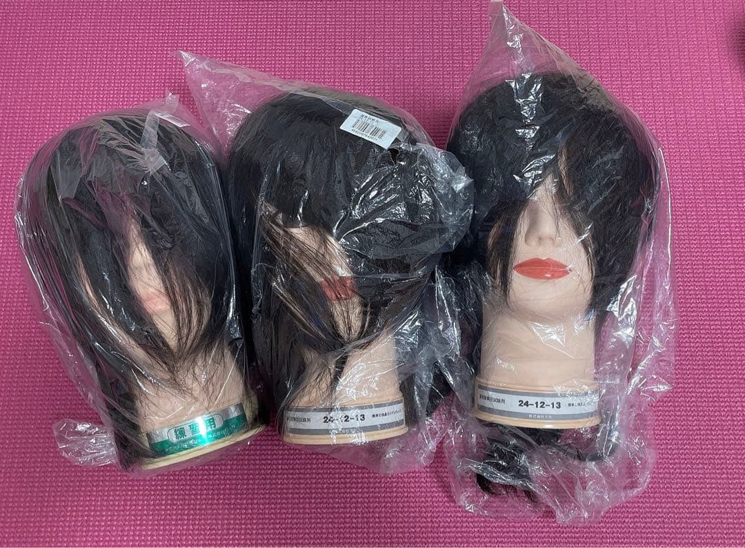 美容国家試験用　カットウィッグ