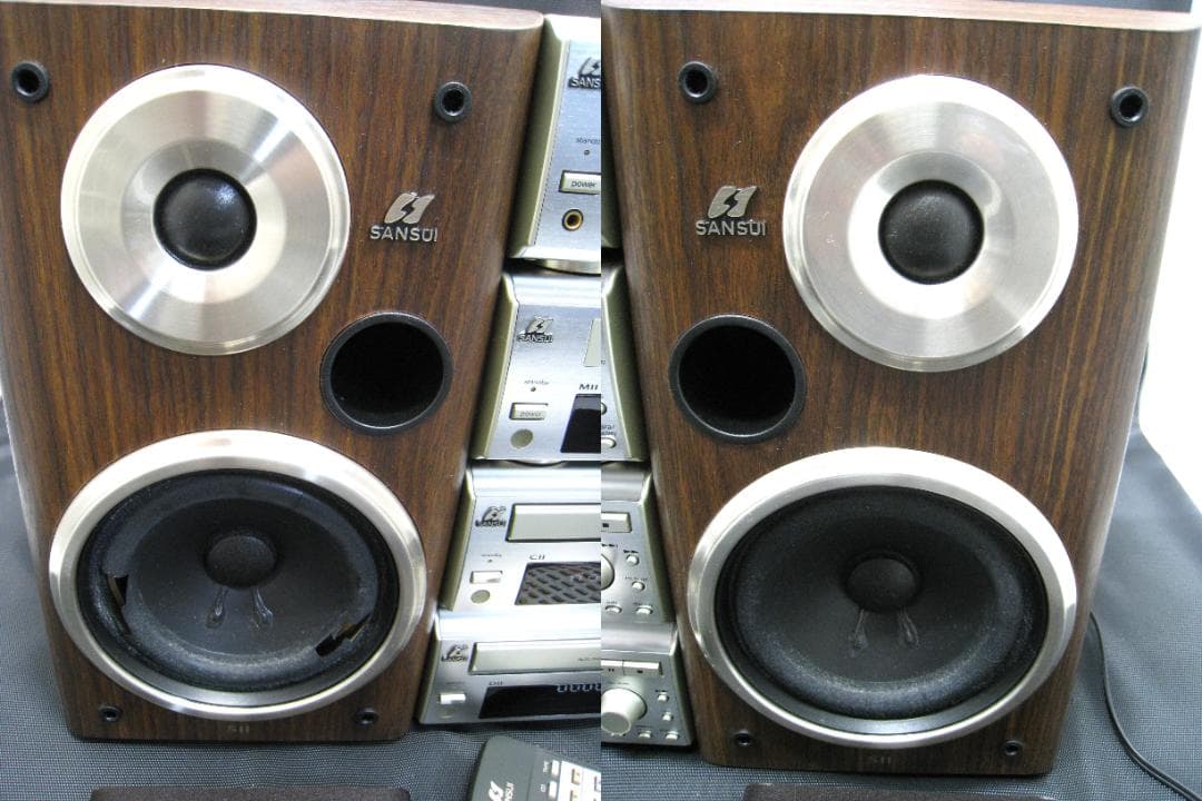 SANSUI ミニコンポ リモコン付き　 R11 M11 C11 D11 S11