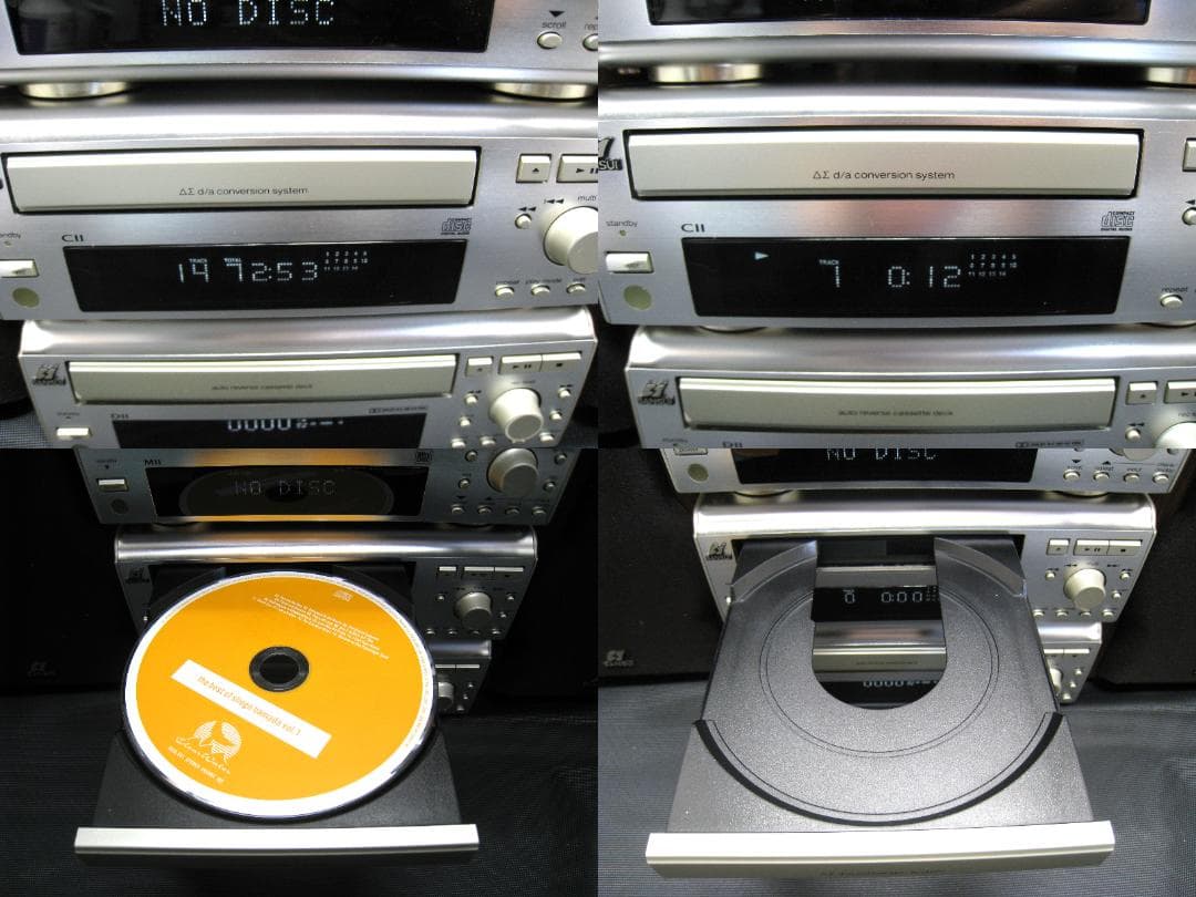 SANSUI ミニコンポ リモコン付き　 R11 M11 C11 D11 S11