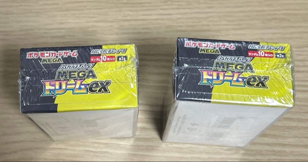【シュリンク付き】ポケモンカードゲーム　MEGAドリームex 2BOX
