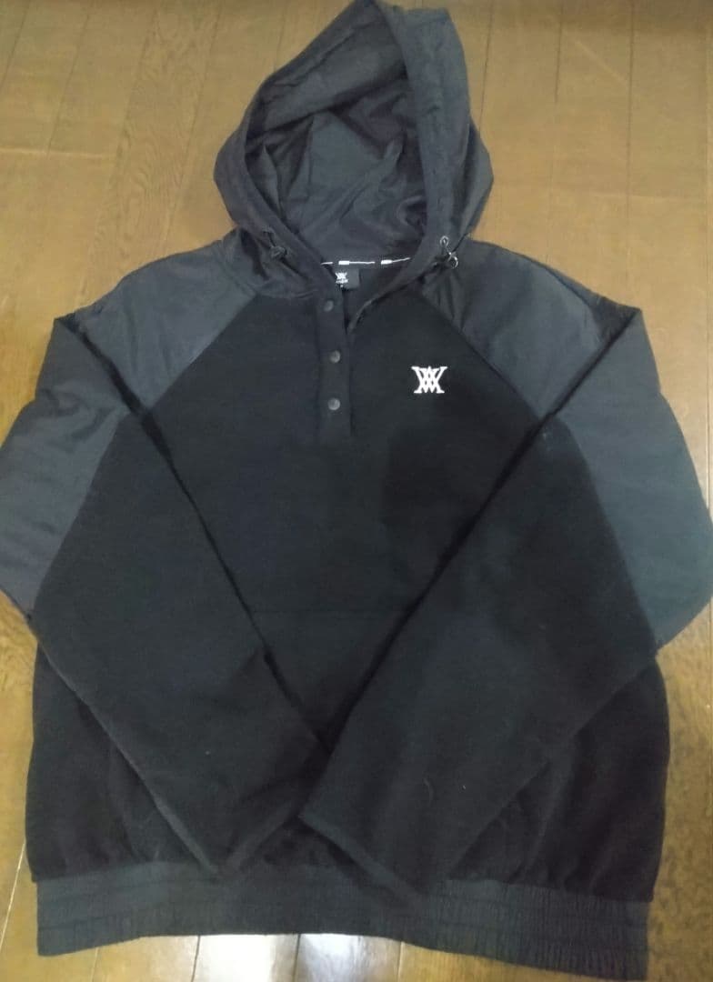 アニューゴルフ☆Wバーンアウトロゴアノラック☆サイズＭサイズ☆