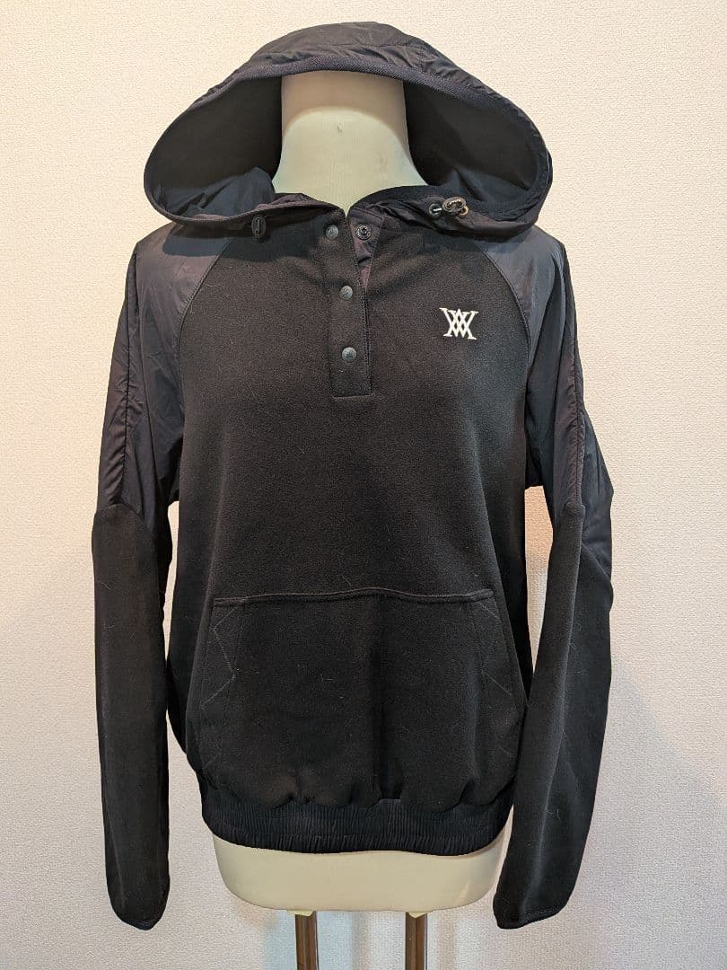 アニューゴルフ☆Wバーンアウトロゴアノラック☆サイズＭサイズ☆