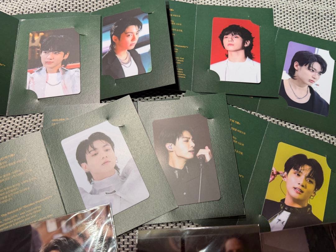 BTS JUNGKOOK ジョングク 特典トレカ 7種コンプ GOLDEN