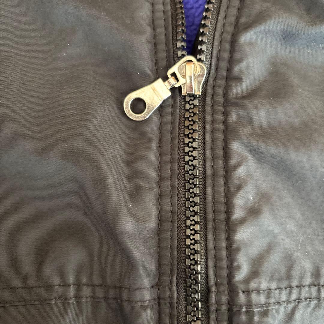 80s patagonia シェルドシンチラ／黒USA製Lサイズ