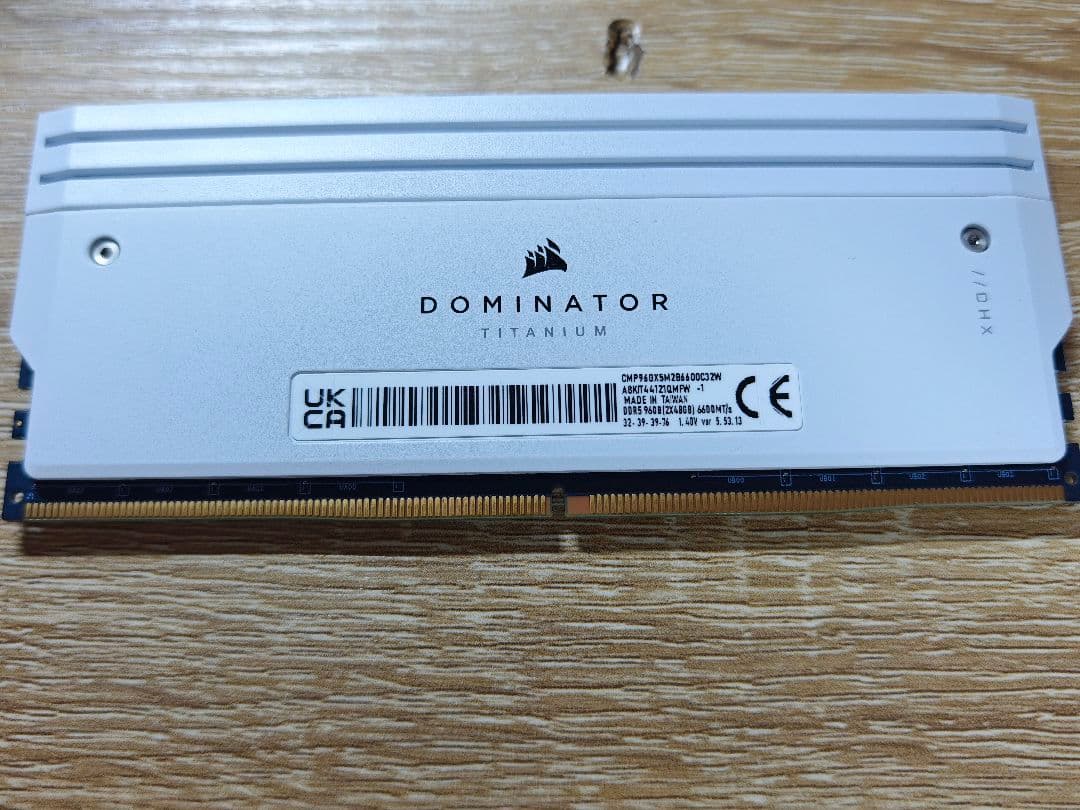 @*ゆ様 CORSAIR DDR5-6600MHz White 48GB×2