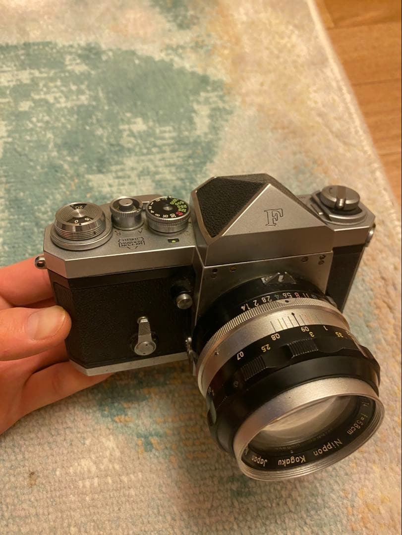 Nikon F 一眼レフカメラ NIKKOR-S 1:14 f=5.8cm