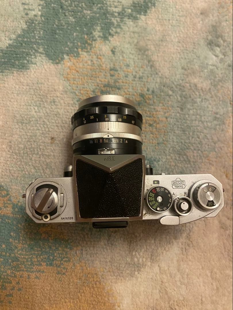 Nikon F 一眼レフカメラ NIKKOR-S 1:14 f=5.8cm