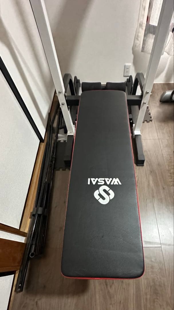 【極美品】【希少】美品WASAI 懸垂マシン ベンチプレス付き