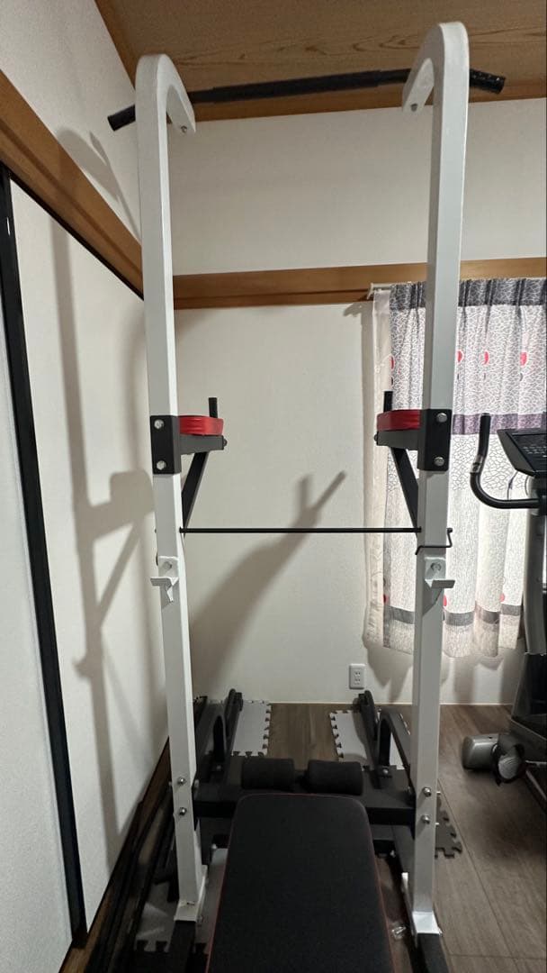 【極美品】【希少】美品WASAI 懸垂マシン ベンチプレス付き