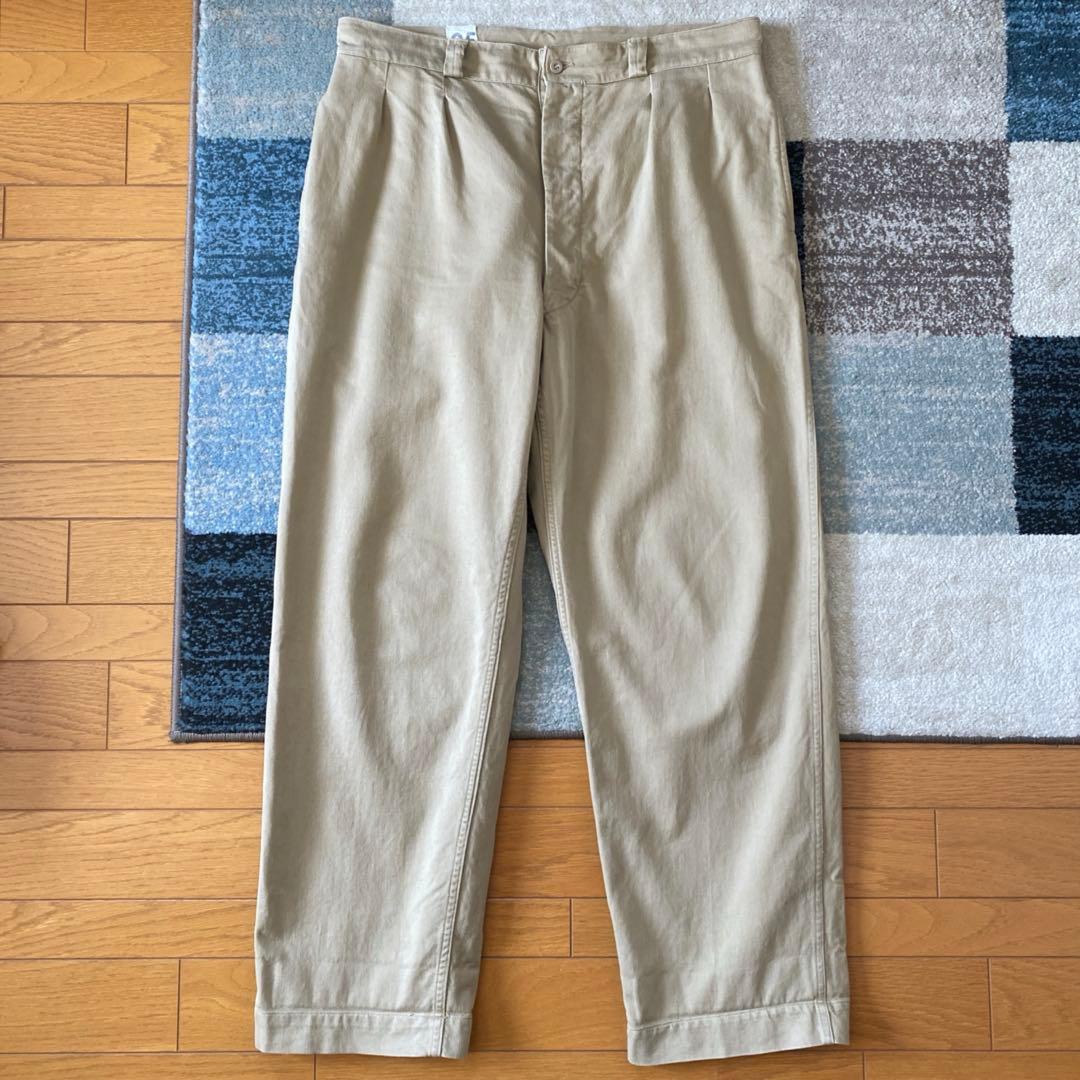 50's 60's ヴィンテージ フランス軍 M-52 チノ トラウザー 後期