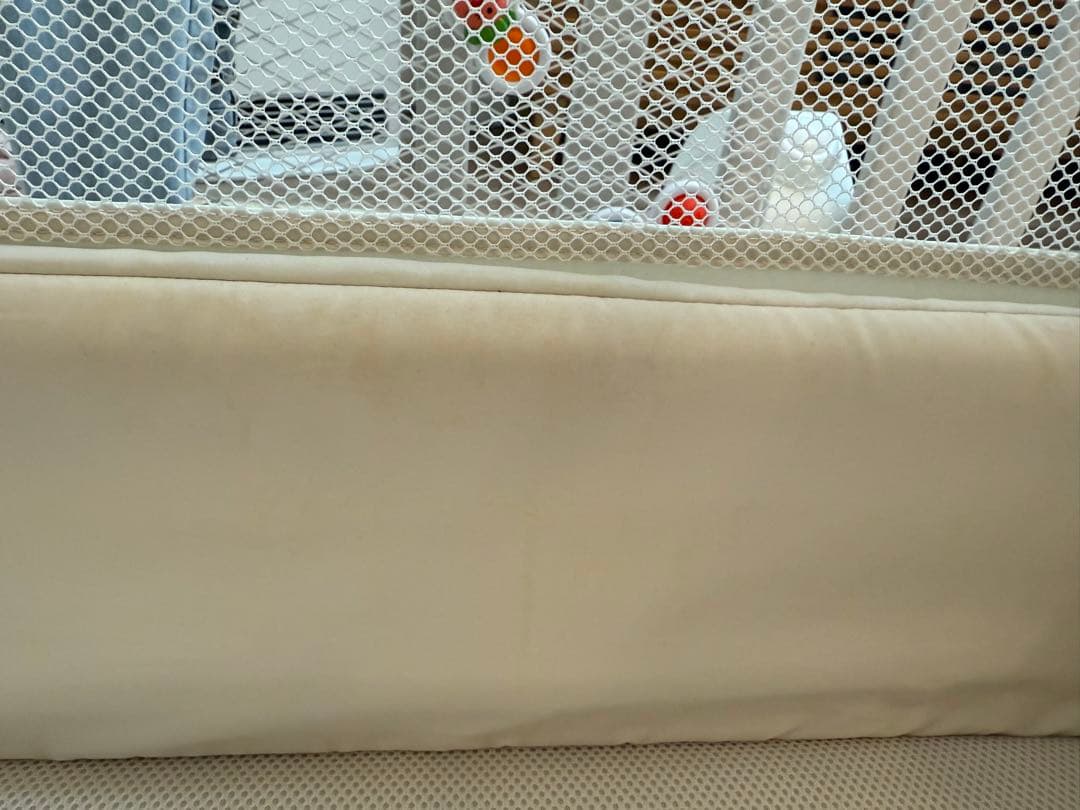 アップリカ Aprica ココネルエアー ベビーベッド ホワイトグレー