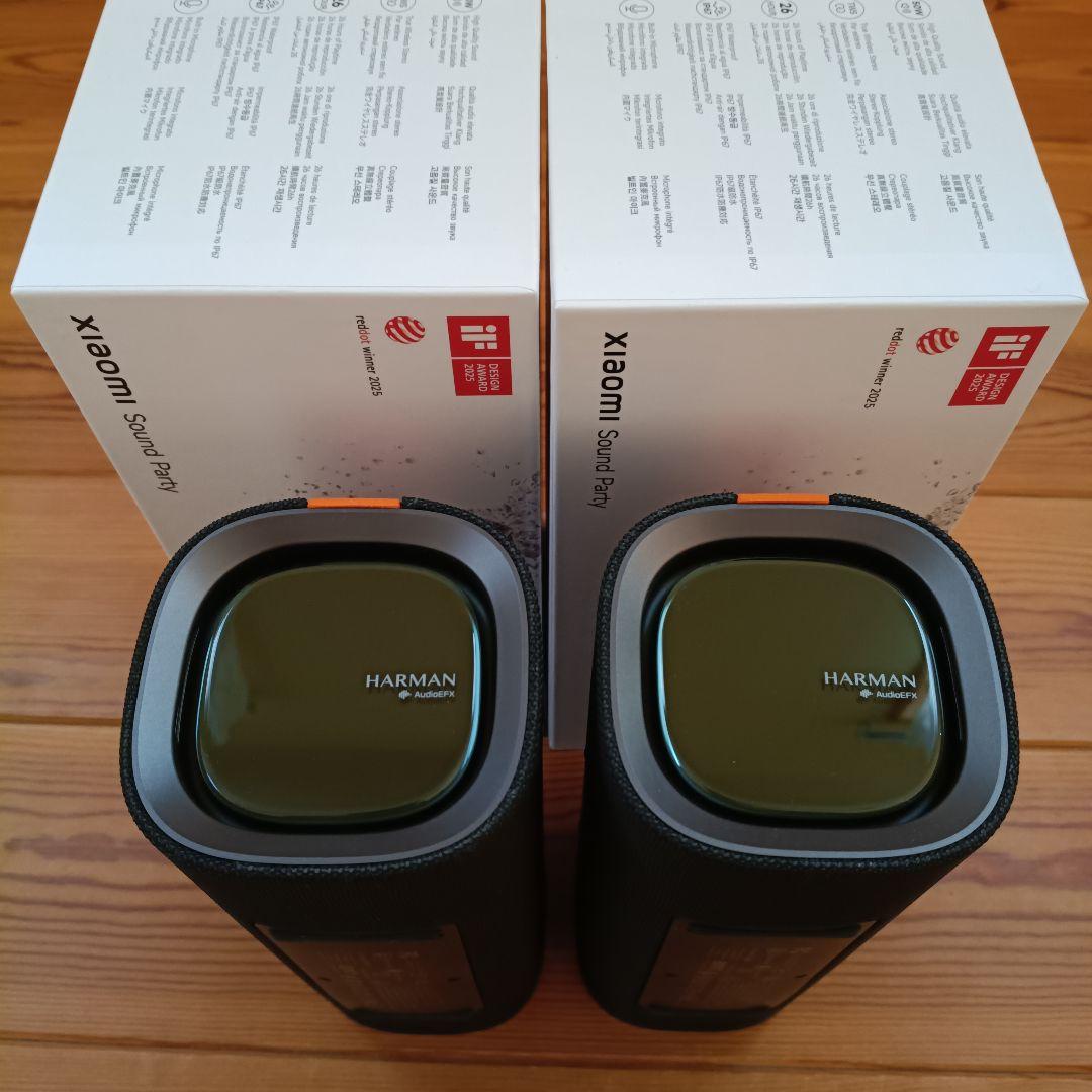 Xiaomi サウンドパーティスピーカー TWSモード 2台セット