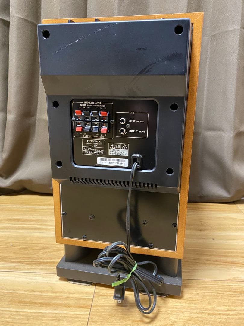 【通電確認済】ONKYO SL-207 スピーカー
