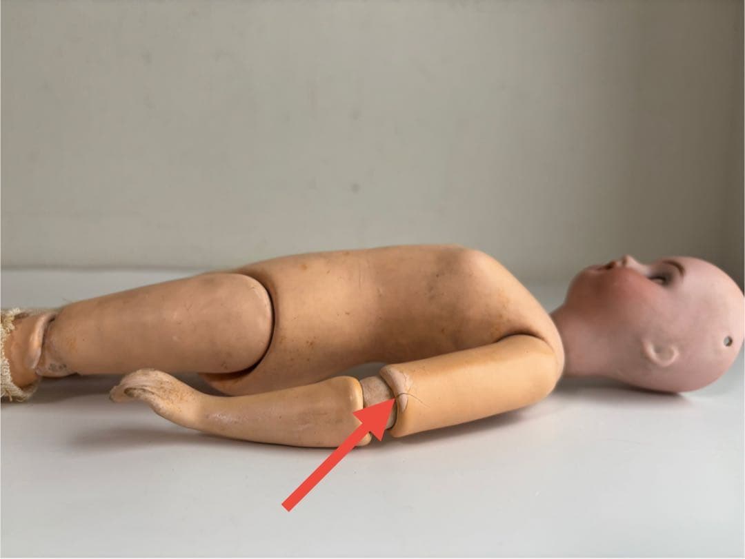 バ*ラ様 アンティークドール ビスクドール ハルビック K ＆ R