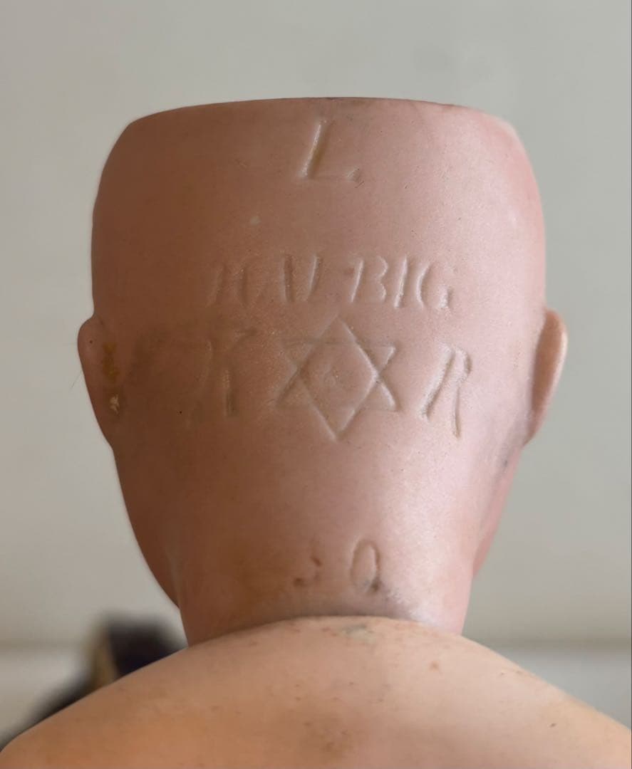 バ*ラ様 アンティークドール ビスクドール ハルビック K ＆ R