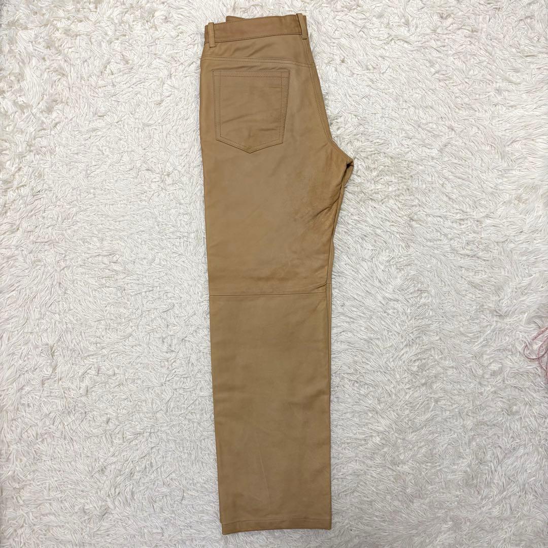 Paul Smith ポールスミス　ラムレザーセットアップテーラードジャケットＬ