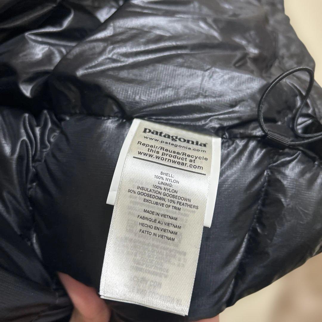 patagonia ブラック ダウンジャケット L フィッツロイダウンフーディ