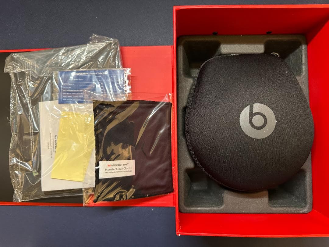 Beats beats mixr ブラック/レッド