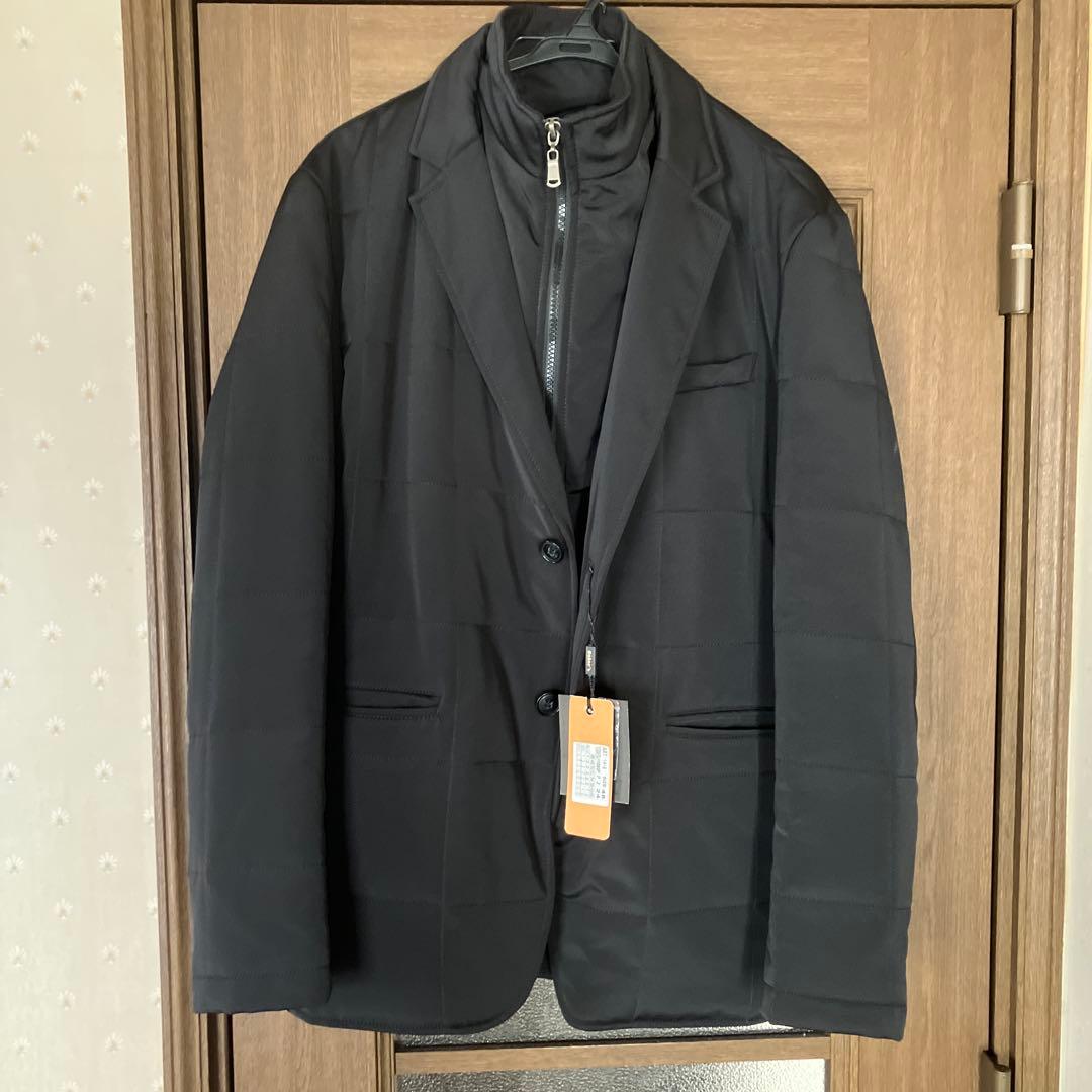 値下イタリアで購入。タグ付きブラック テーラードジャケット サイズ48