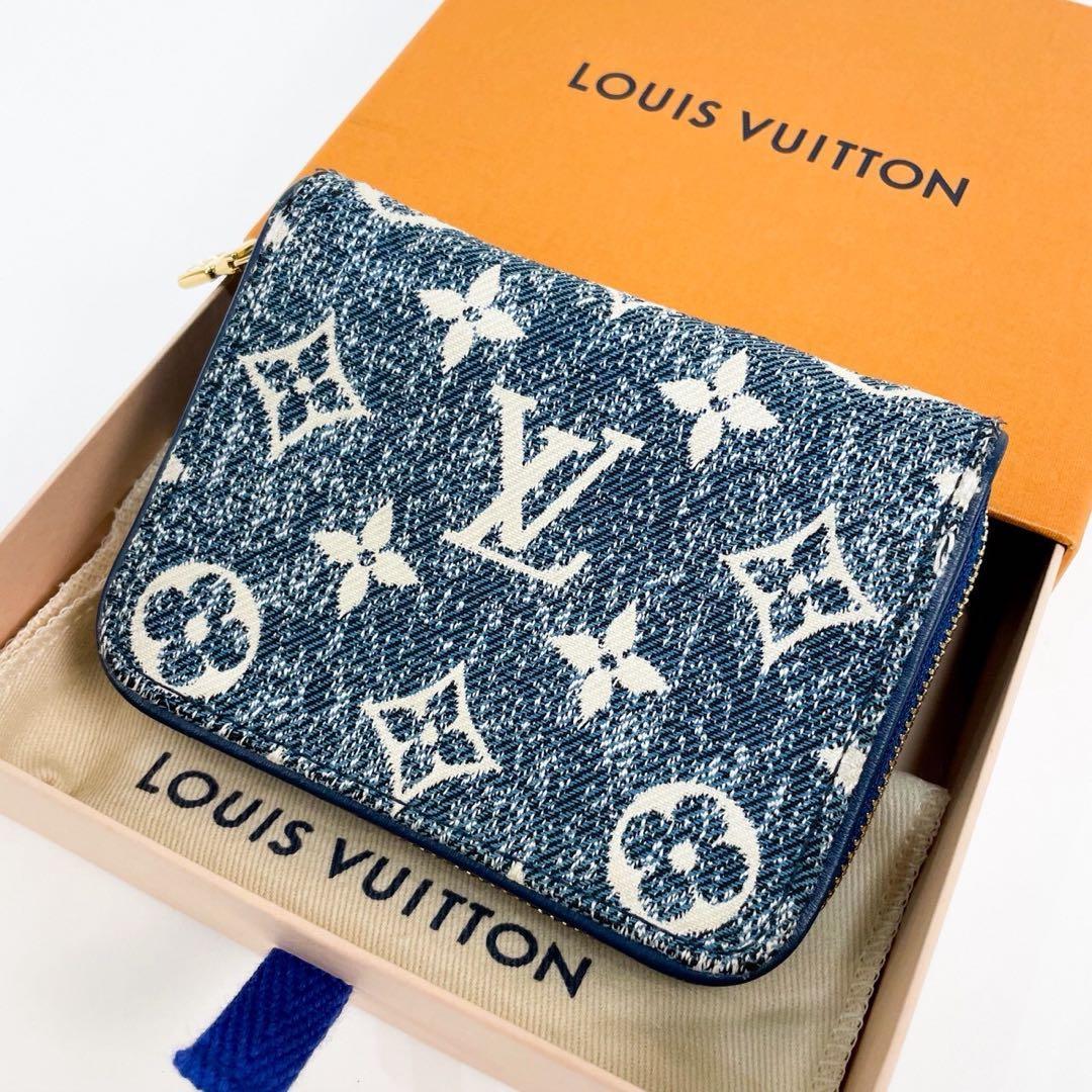✨美品✨ ルイヴィトン モノグラム デニム パース ジャガード 小銭入れ