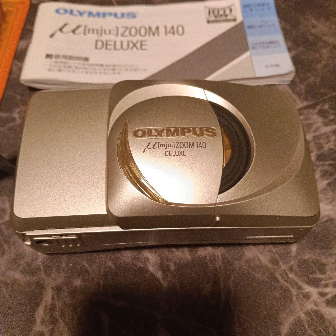 OLYMPUS μ[mju:]ZOOM 140 DELUXE　電池付き