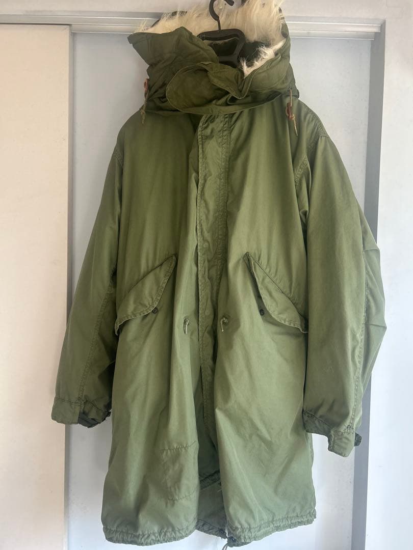 初期型 70s アメリカ軍実物　M-65 フィッシュテールフルセット